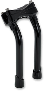 Biltwell Murdock Handlebar Risers 25.5 cm (10") - Black Satin