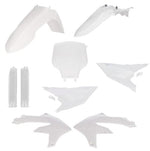 UFO Full Plastics Kit For Yamaha YZF250 2026 - White