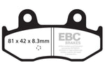 EBC SFAC Carbon Series Scooter Brake Pads For Suzuki AN 250 Burgman 2001-2006 Rear