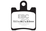 EBC SFAC Carbon Series Scooter Brake Pads For Suzuki AN 250 Burgman 1998-2001 Front