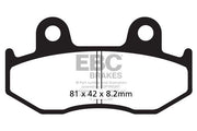 EBC SFA-HH Series Sintered Scooter Brake Pads For Suzuki AN 250 Burgman 1998-2001 Rear