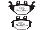 EBC FA-HH Series Sintered Brake Pads For Yamaha MT-125 2014-2016 Rear