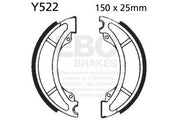 EBC Standard Brake Shoes For Yamaha RD 125 1973-1974 Front