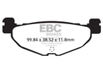 EBC SFA-HH Series Sintered Scooter Brake Pads For Yamaha CP 250 Morphous 2006-2008 Rear