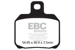 EBC Vee Semi-Sintered Brake Pads For Ducati 1098 2007-2008 Rear
