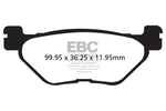 EBC SFAC Carbon Series Scooter Brake Pads For Yamaha XP 500 T-Max 2001-2003 Rear