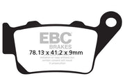EBC SFA-HH Series Sintered Scooter Brake Pads For BMW C1 125 2000-2003 Rear