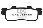 EBC SFAC Carbon Series Scooter Brake Pads For Kymco Downtown 125 I 2010-2014 Rear