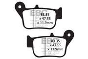 EBC SFA-HH Series Sintered Scooter Brake Pads For Sym MaxSYM 400 I ABS 2012-2019 Rear
