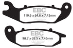 EBC TT Sport Carbon Fusion Brake Pads For HM Moto CRE 125 RR Baja 2011 Front