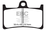 EBC SFA Series Organic Scooter Brake Pads For Yamaha XP 500 T-Max 2008-2011 Front