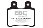 EBC SFAC Carbon Series Scooter Brake Pads For Derbi Boulevard 125 2003-2007 Front