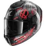 Shark Spartan RS Full Face Motorcycle Helmet - Carbon Shiever Dar