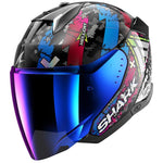 Shark Skwal i3 Full Face Motorcycle Helmet - Jet Hellcat KUB
