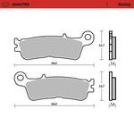 Moto Master Racing Brake Pads For Yamaha WRF250 2022-2024 - Front