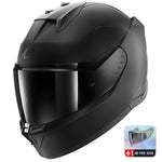 Shark D-Skwal 3 Full Face Motorcycle Helmet - Dark Shadow Mat KMA