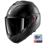 Shark Oxo Flip Up Motorcycle Helmet - Dark Shadow Mat A08