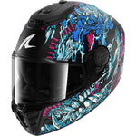 Shark Spartan RS Full Face Motorcycle Helmet - Shaytan 2 Mat KBV
