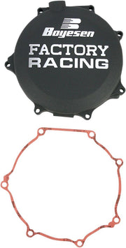 Boyesen Factory Clutch Cover For Kawasaki KFX450R 2x4 - Black