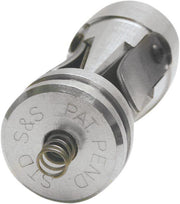 S&S Cycle Crankcase Breather Reed Valve For Harley Davidson FLHR 1340 1994-1998 - Silver