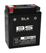 BS Battery SLA AGM Battery For Cagiva ALETTA ORO 125 1985-1987 - Black
