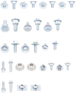 UFO Full Plastic Fastener Kit For Honda CRF250L 2014-2017 - Steel