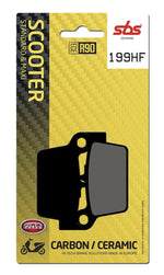 SBS HF Street Ceramic Organic Rear Brake Pads For Beta RR 50 2010-2017