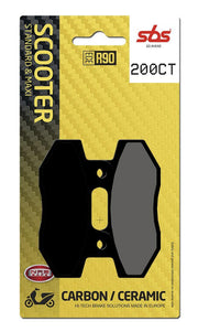 SBS Carbon Tech Organic Front Brake Pads For Garelli Flexi 50 2012