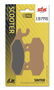 SBS MS Maxi Sintered Front Left Brake Pads For Suzuki AN 400 2007-2009