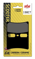 SBS Carbon Tech Organic Front Brake Pads For Yamaha XP 500 T-Max 2008-2011
