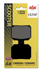 SBS HF Street Ceramic Organic Front Or Rear Brake Pads For Piaggio Beverly 500 2006-2012