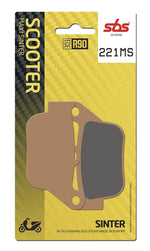 SBS MS Maxi Sintered Rear Brake Pads For Yamaha YP 250 R 2014-2016