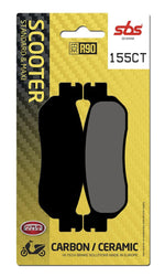 SBS Carbon Tech Organic Rear Brake Pads For Yamaha VP 250 2007-2009
