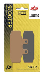 SBS HF Street Ceramic Organic Front Left Brake Pads For Aprilia Atlantic 500 2002-2005