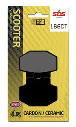 SBS Carbon Tech Organic Rear Brake Pads For Vespa 946 125 2014-2015