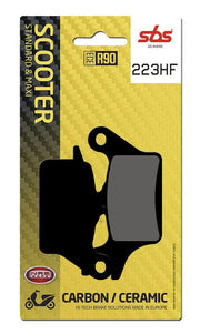 SBS HF Street Ceramic Organic Front Right Brake Pads For Yamaha MW 125 2014-2016
