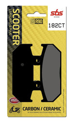 SBS Carbon Tech Organic Rear Brake Pads For Suzuki AN 400 2007-2009