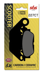 SBS Carbon Tech Organic Rear Brake Pads For Yamaha GPD 125 2015-2019