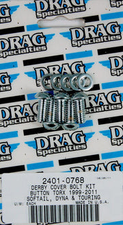 Drag Specialties Bolt Set For Harley Davidson FLD 1690 2012-2013 - Silver