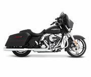 Rinehart 4" Dual Silencers For Harley Davidson FLHR 1340 1995-1998 - Chrome