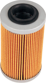 Parts Unlimited Oil Filter For Ski-Doo Alpine 4 500 1990 - Orange/Silver