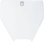 UFO Front Number Board For Husqvarna TC85 2018-2024 - White