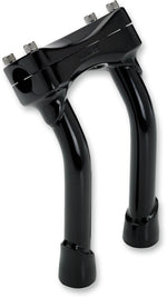 Biltwell Murdock Handlebar Risers 20.5 cm (8") - Black Satin