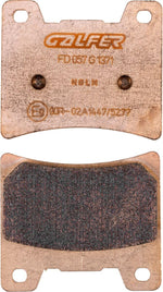 Galfer HH Sintered Brake Pads For Yamaha BT 1100 2002-2006 - Rear