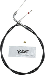 Barnett Vinyl Throttle Idle Cable For Harley Davidson FLSTC1584 2010-2011 101.5 cm (40") - Black
