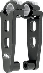 Rox Speed FX Elite Pivoting Handlebar Risers For 7/8" & 1-1/8" Handlebars For Honda CRF250R 2018-2021 12.5 cm (5") - Black