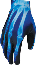 Thor Sportmode X-Ray Gloves - Black Blue