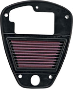 K&N High Flow Air Filter For Kawasaki VN 900 2006-2016 - Black Red