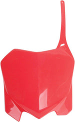 UFO Front Number Board For Honda CRF250R 2010-2013 - CR Red