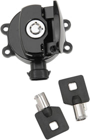 Drag Specialties Side Hinge Ignition Switch For Harley Davidson FLS 1690 2012-2015 - Black